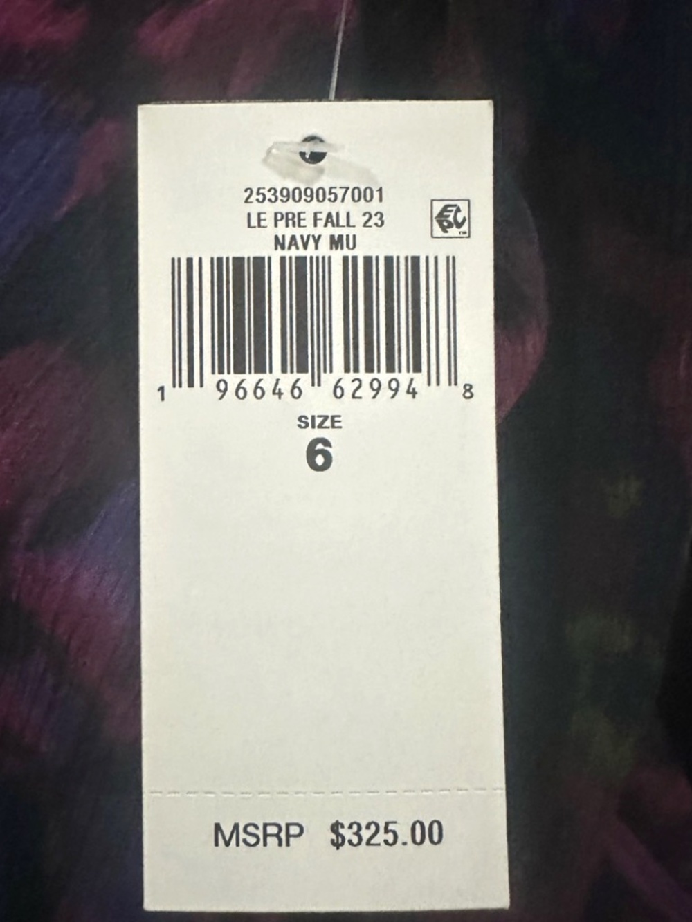 Ralph Lauren Georgette Dress Long Formal Ruffle Flutter Floral 6 - Picture 14 of 14